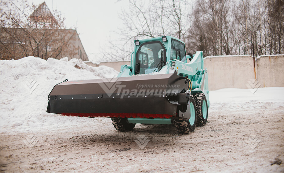 Щетка дорожная коммунальная Impulse SP1850B с бункером картинка 632534