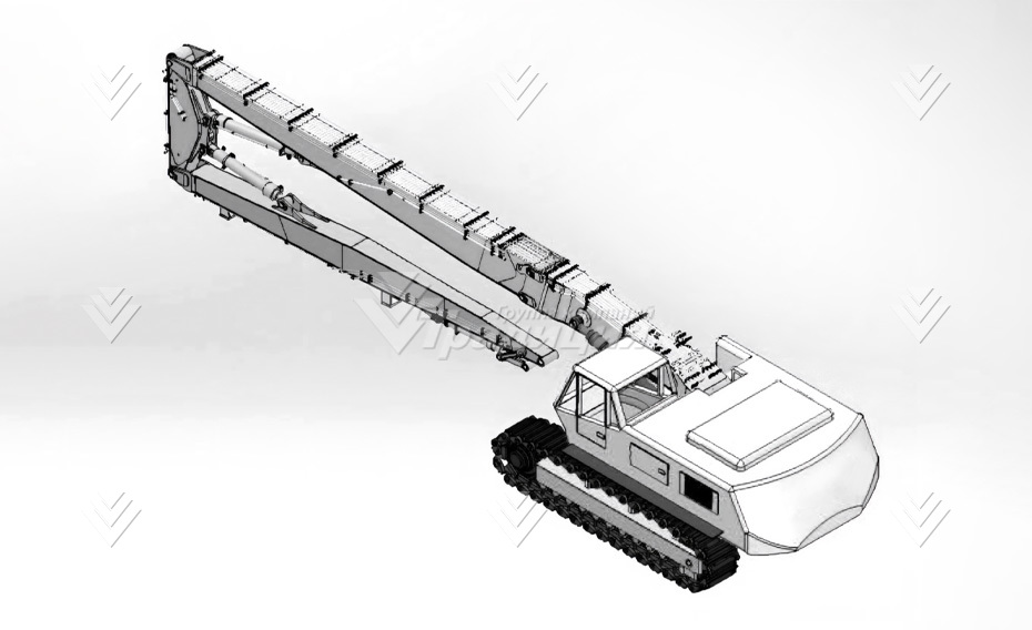 Удлиненное рабочее оборудование High Reach Demolition HRD 33-22 картинка 604624