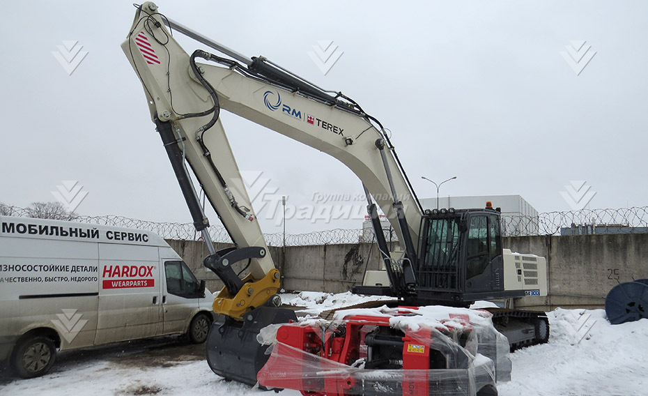 Квик-каплер Delta QC-300-Zoomlion ZE370E с гидроразводкой картинка 635546