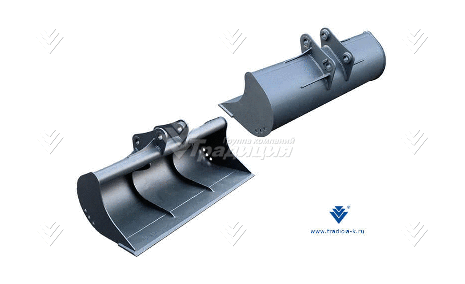 Ковш для экскаваторов-погрузчиков планировочный 1800 мм картинка 636247